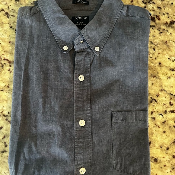 J. Crew Men's Blue Shirt - Picture 3 of 3